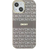 DKNY IML Mono & Stripe MagSafe case for iPhone 15 / 14 / 13 - beige - (DK000138-0)