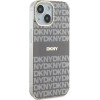 DKNY IML Mono & Stripe MagSafe case for iPhone 15 / 14 / 13 - beige - (DK000138-0)