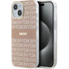 DKNY IML Mono & Stripe MagSafe case for iPhone 15 / 14 / 13 - pink - (DK000128-0)