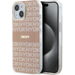 DKNY IML Mono & Stripe MagSafe case for iPhone 15 / 14 / 13 - pink - (DK000131-0)