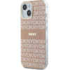 DKNY IML Mono & Stripe MagSafe case for iPhone 15 / 14 / 13 - pink - (DK000131-0)