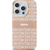 DKNY IML Mono & Stripe MagSafe case for iPhone 15 Pro Max - pink - (DK000134-0)