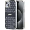 DKNY IML Mono & Stripe MagSafe Case for iPhone 15/14/13 - Black - (DK000147-0)