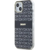 DKNY IML Mono & Stripe MagSafe Case for iPhone 15/14/13 - Black - (DK000147-0)