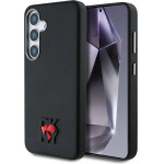 DKNY Leather Heart of NY Case for Samsung Galaxy S25 - Black - (DK000309-0)