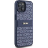 DKNY Leather Mono Stripe & Metal Logo case for iPhone 15 / 14 / 13 - blue - (DK000073-0)