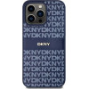 DKNY Leather Mono Stripe & Metal Logo case for iPhone 15 Pro Max - blue - (DK000075-0)