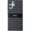 DKNY Leather Mono Stripe & Metal Logo case for Samsung Galaxy S24 Ultra - black - (DK000144-0)