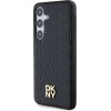 DKNY Leather Pattern Metal Logo MagSafe case for Samsung Galaxy S24 - black - (DK000077-0)
