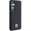 DKNY Leather Pattern Metal Logo MagSafe case for Samsung Galaxy S24 - black - (DK000077-0)