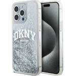 DKNY Liquid Glitter Big Logo case for iPhone 15 Pro - white - (DK000038-0)