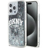 DKNY Liquid Glitter Big Logo iPhone 14 Pro Max Case - Black - (DK000032-0)