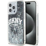 DKNY Liquid Glitter Big Logo iPhone 14 Pro Max Case - Black - (DK000032-0)