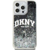DKNY Liquid Glitter Big Logo iPhone 14 Pro Max Case - Black - (DK000032-0)