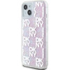 DKNY Liquid Glitter Multilogo case for iPhone 15 / 14 / 13 - pink - (DK000043-0)