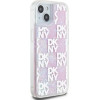 DKNY Liquid Glitter Multilogo case for iPhone 15 / 14 / 13 - pink - (DK000043-0)