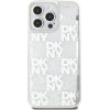 DKNY Liquid Glitter Multilogo case for iPhone 15 Pro Max - white - (DK000042-0)