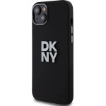 DKNY Liquid Silicone Metal Logo case for iPhone 15 Plus / 14 Plus - black - (DK000001-0)