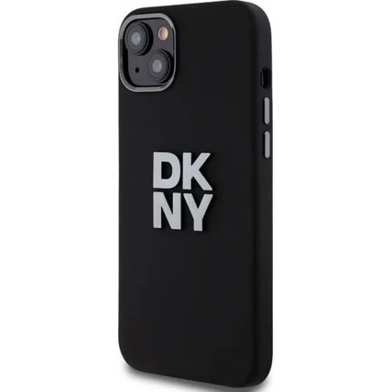 DKNY Liquid Silicone Metal Logo case for iPhone 15 Plus / 14 Plus - black - (DK000001-0)
