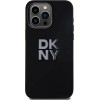 DKNY Liquid Silicone Metal Logo iPhone 15 Pro Case - Black - (DK000046-0)