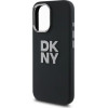 DKNY Liquid Silicone Metal Logo iPhone 16 Case - Black - (DK000292-0)