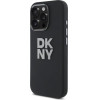 DKNY Liquid Silicone Metal Logo iPhone 16 Pro Case - Black - (DK000269-0)