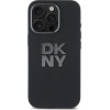 DKNY Liquid Silicone Metal Logo iPhone 16 Pro Case - Black - (DK000269-0)