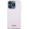DKNY Liquid Silicone Small Metal Logo MagSafe case for iPhone 14 Pro - pink - (DK000009-0)