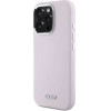 DKNY Liquid Silicone Small Metal Logo MagSafe iPhone 16 Pro Case - Pink - (DK000271-0)