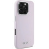 DKNY Liquid Silicone Small Metal Logo MagSafe iPhone 16 Pro Case - Pink - (DK000271-0)