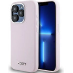 DKNY Liquid Silicone Small Metal Logo MagSafe case for iPhone 15 Pro - pink - (DK000013-0)