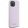 DKNY Liquid Silicone Small Metal Logo MagSafe Case for iPhone 15 Plus / 14 Plus - Pink - (DK000012-0)