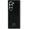 DKNY Magsafe Plain Leather Metal Stack Logo Case for Samsung Galaxy Z Fold 6 - Black - (DK000227-0)