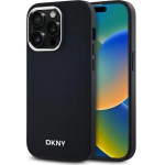 DKNY Plain Logo MagSafe iPhone 14 Pro Case - Black - (DK000236-0)