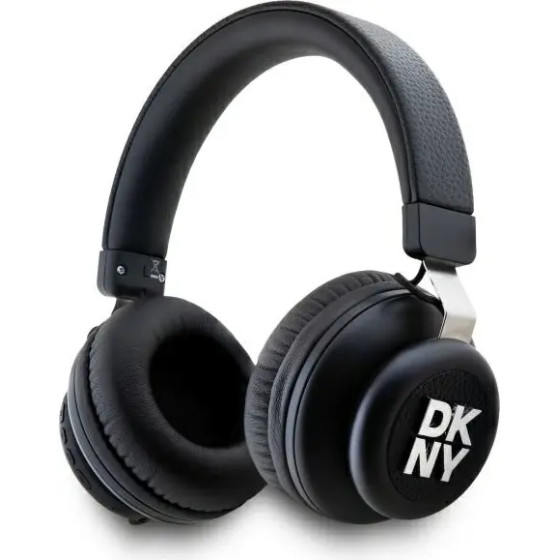 DKNY Metal Logo Bluetooth Over-Ear Headphones - Black - (DK000262-0)