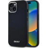 DKNY Plain Logo MagSafe iPhone 15 Plus Case - Black - (DK000239-0)