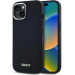 DKNY Plain Logo MagSafe iPhone 15 Plus Case - Black - (DK000239-0)