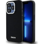 DKNY Plain Logo MagSafe iPhone 15 Pro Case - Black - (DK000240-0)