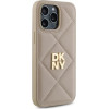 DKNY Quilted Stack Logo iPhone 14 Pro Max Case - Beige - (DK000283-0)