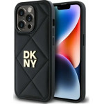 DKNY Quilted Stack Logo iPhone 14 Pro Max Case - Black - (DK000276-0)