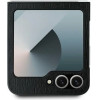 DKNY Repeat Pattern Stack Logo Case for Samsung Galaxy Z Flip6 - Black - (DK000225-0)