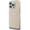 DKNY Repeat Texture Pattern & Stripe MagSafe iPhone 16 Pro Case - Pink - (DK000261-0)