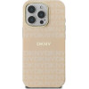 DKNY Repeat Texture Pattern & Stripe MagSafe iPhone 16 Pro Case - Pink - (DK000261-0)