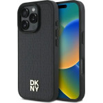DKNY Repeat Pattern Stack Logo MagSafe iPhone 16 Pro Max Case - Black - (DK000268-0)