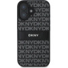 DKNY Texture Pattern Tonal Stripe iPhone 16 Case - Black - (DK000263-0)