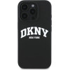 DKNY Silicone White Printed Logo MagSafe Case for iPhone 16 Pro Max - Black - (DK000260-0)