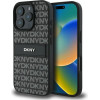 DKNY Texture Pattern Tonal Stripe iPhone 16 Pro Max Case - Black - (DK000265-0)