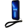 DKNY Wrist Strap Stock Logo case for iPhone 15 Pro - black - (DK000190-0)