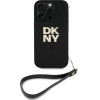 DKNY Wrist Strap Stock Logo iPhone 16 Pro Case - Black - (DK000290-0)