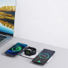 Dudao 15W 3in1 Inductive Charger - White + USB-C / USB-C Cable - (A11N)